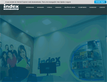 Tablet Screenshot of cursoindex.com.br
